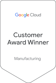 Google Cloud Customer Award Winner
