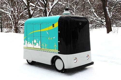 無人自動配送ロボット