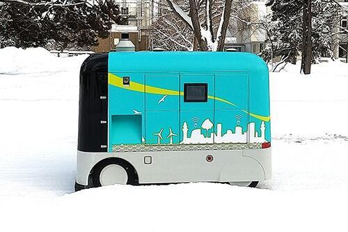 無人自動配送ロボット