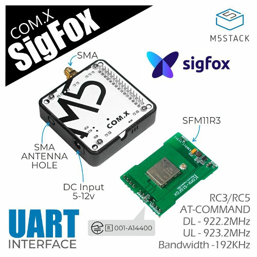 M5Stack COM.X Sigfox